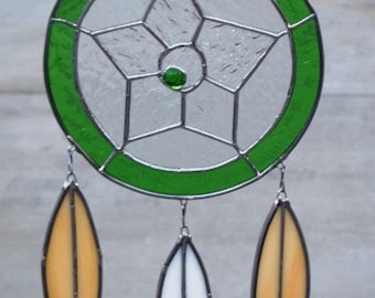 Stained Glass Dream Catcher