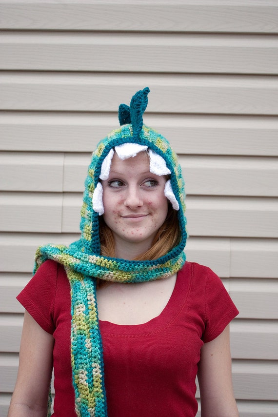 scarf crochet scarf hooded hooded dinosaur Dinosaur scoodie, scoofie,