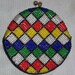 Vintage Beaded Change Purse Bright Colorful