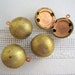 Vintage Brass Ball Lockets (22)