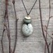 Beach Stone Necklace,nature,women,one of a kind, a personal talisman,zen