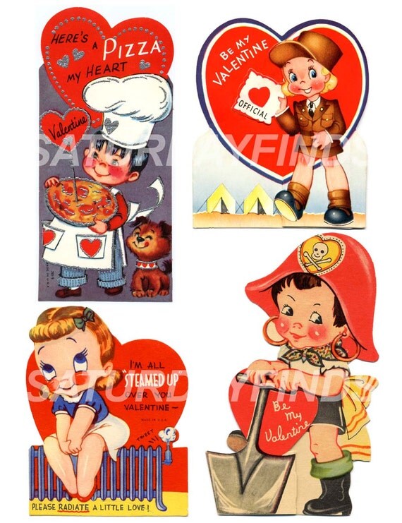Fashioned aprons zetta zettasaprons spoolie ning iantiqueonline Vintage Valentines Vintage Greeting Cards No 8 by saturdayfinds