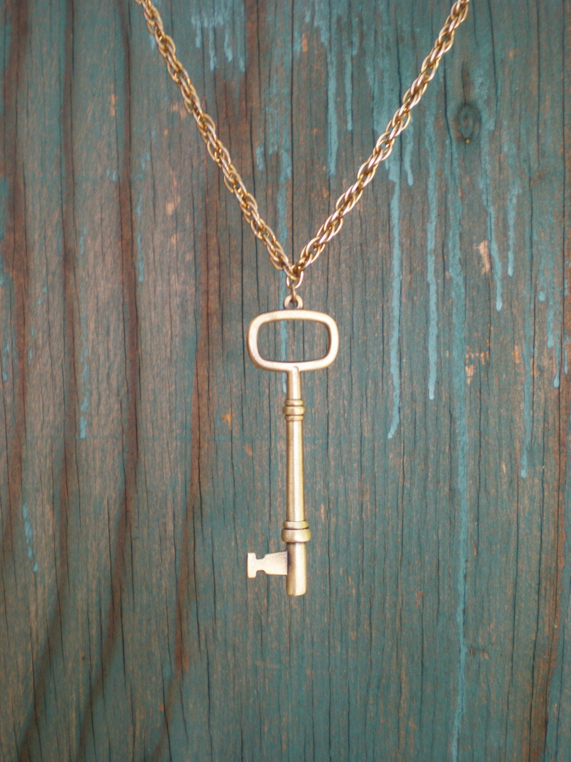 Old Fashioned Key Necklace