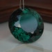 Dark Green Quartz Fancy Round Cut