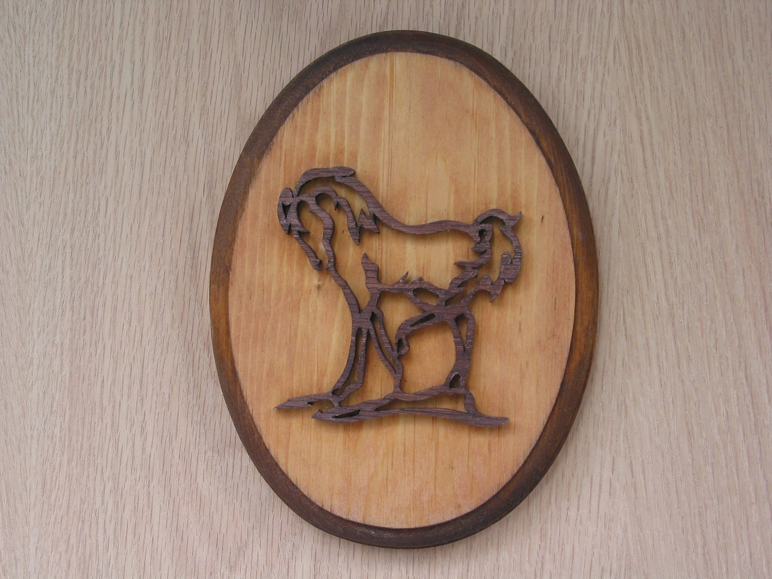 willow tree horse plaque