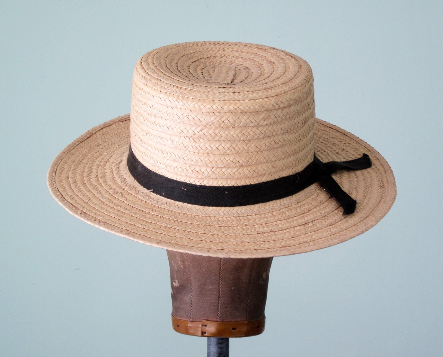 straw boater hat