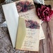 CUSTOM ORDER DEPOSIT for sherry kelley...Vintage Faded Roses Wedding Invitation Suite Handmade by avintageobsession on etsy