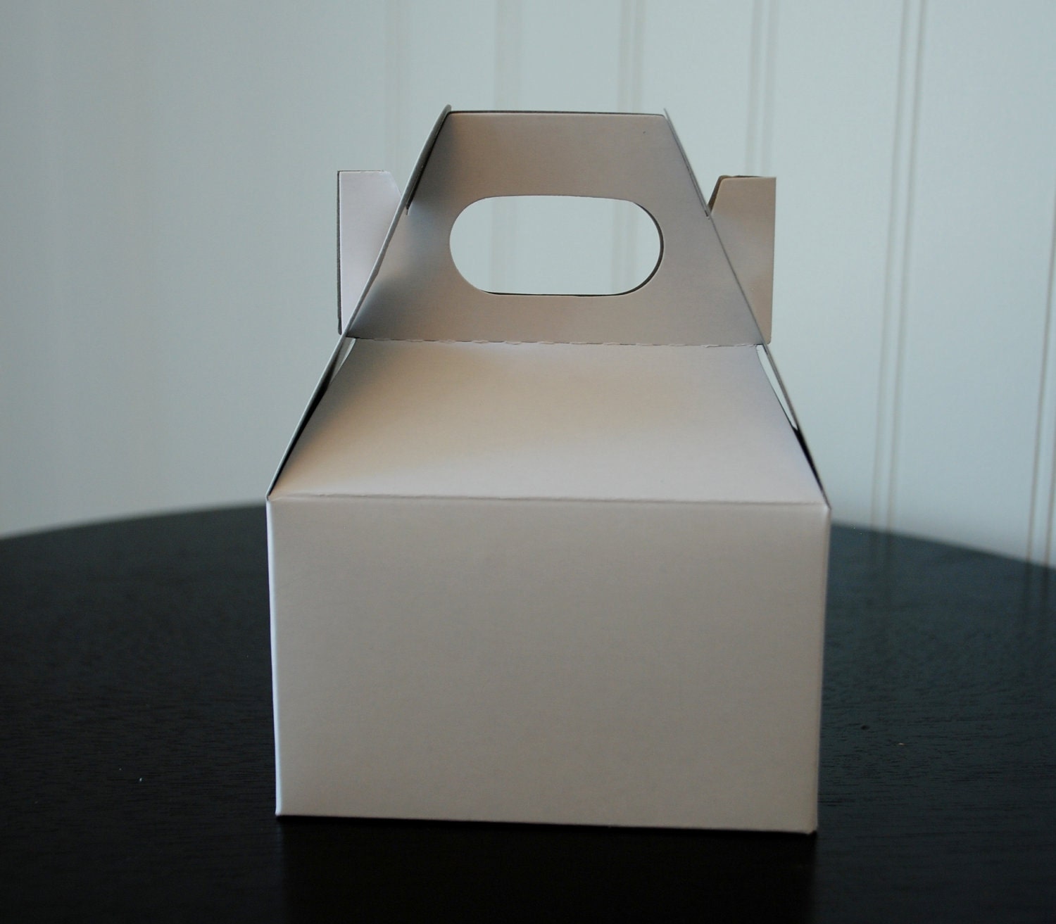 Mini White Gable Boxes Set of 12