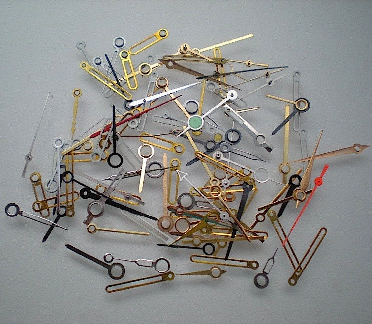 100 vintage steampunk watch hands Haute Juice