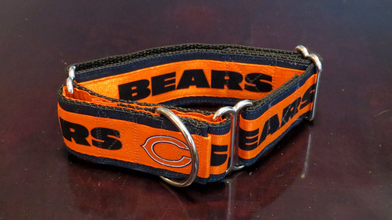 Chicago BEARS Dog Collar med