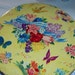 RESERVED Candy Tin Advertising Groft Candy Vintage Roses Floral butterfly bows chic Use vintage510 code 15% off