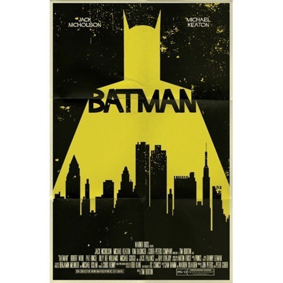 batman poster vintage