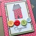 New House Congrats Card with Matching Embellished Envelope - Calico House