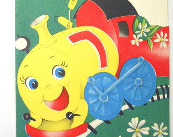 1950s Choo Choo train- 7 year old's Birthday