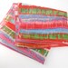 Pink shapes, groovy scarf- vintage 1970s