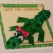 Boutique Preppy Alligator or Crocodile Ribbon Sculpture Hair Clip