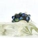 Big Hole Lampwork Glass Bead for Troll, Biagi and ALL other European Charm Bracelets - Sparkling Stars