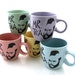 Mr. T Teacup Set of 5 in pastels