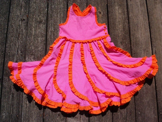 Girl's SundressSIZE 5-6 by SoCuteSewing on Etsy