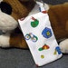 Pet Mess Plastic Bag Holder, All Sports Equipment Print, Small