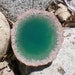 Round Green Agate