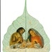 No two leaves looks exactly alike. Handmade collectible leaf art. Handmade Christmas gift for everyone on your list