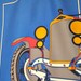 Roaring Twenties Classic Cars Scarf
