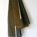 reserved - 70s Givenchy designer scarf - chocoalte brown ethnic print - 71 inch length - great Mothers Day gift - summer scarf