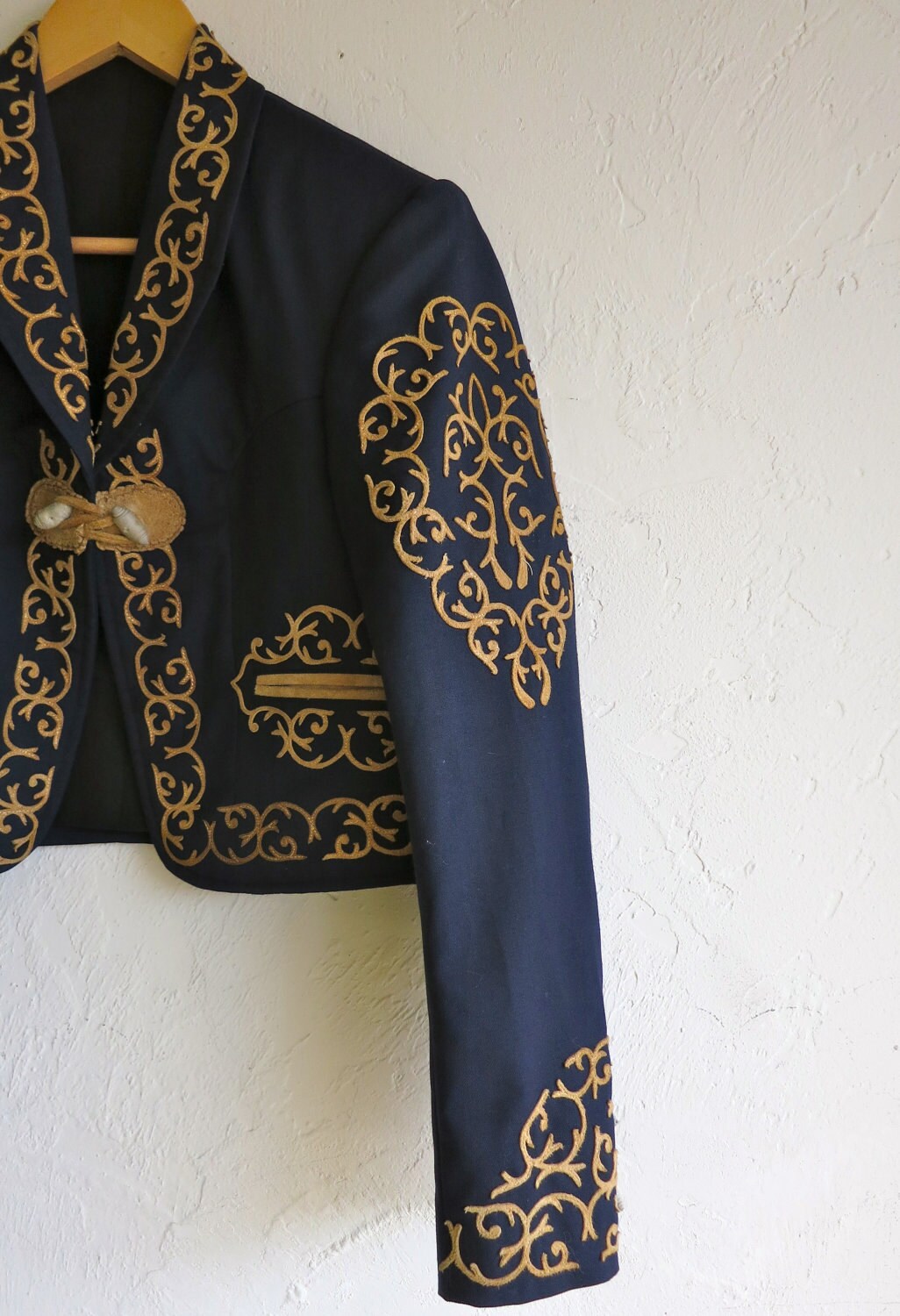 Vintage Blue Matador Bolero Jacket