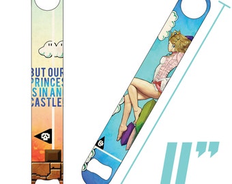 Princess Peach and the Pea - Large Bottle Opener