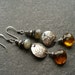 DUSK-handmade sterling silver earrings