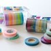 mt Washi Masking Tape - Set 10 colours - 8mm Slim