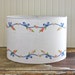 Flowers and Ribbon Vintage Drum Lampshade