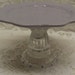 LOVELY LAVENDER and CRYSTAL Pedestal Dish - Bon Bon Dish - Very Chic - Clearance was 9.49 now 6.95