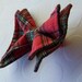 Red Plaid Bow Tie- Newborn to 5t
