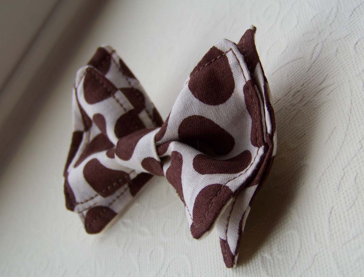 Brown Spotted Bow Tie Bow Ties Toddler Boys Bow Tie