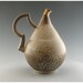 Decorative Porcelain Ewer With Crawly Glaze