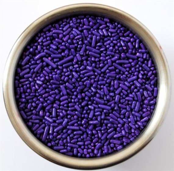 Purple Jimmies Sprinkles for your Cupcakes or by CupcakeSocial