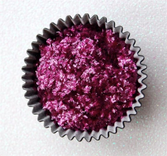 Edible Burgundy/ Purple Glitter Sprinkles 1/4 by CupcakeSocial