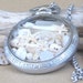 Crashing Waves Sea Glass and Ocean Treasures Captured in an Antique Pocket Watch Case