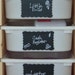 Scallop Rectangle Chalkboard Labels- 6 - Large