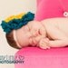 Mckinley's Flower. AMAZINGLY Big Colorful Crocheted Flower Headband