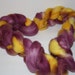 Hand Painted Corriedale Roving for Spinning and Felting Orestimba