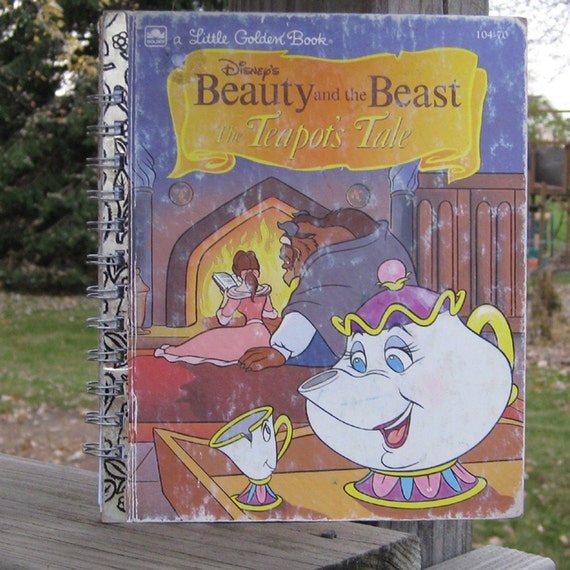 Beauty and the Beast Teapot's Tale Little Golden Book