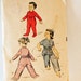 Vintage 1940s, Advance 7813, Sewing Pattern, Child's Two Piece Sleeper or Pajamas, Size 2, International Shipping
