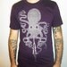 Octopus on a Bicycle - American Apparel - TShirt - FREE SHIPPING - Available in XS, S, M, L and XL