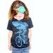 Shark on a Bike - American Apparel Toddler Tri-Blend T-Shirt - FREE SHIPPING - Available in 2T, 4T and 6T