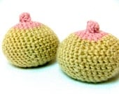 Crochet Breasts, Boobs Set Of Two, C-D Cup