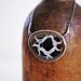 RESERVED - the dance...septarian nodule in sterling silver necklace