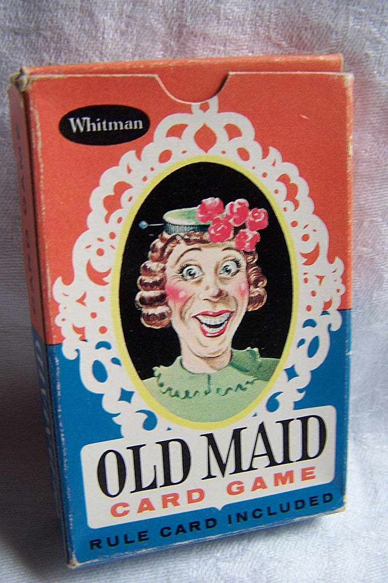 Vintage Old Maid Card Game 74